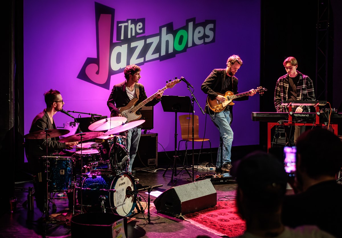 The Jazzholes ryhmäkuva